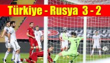 Türkiye – Rusya maç sonucu: 3 – 2