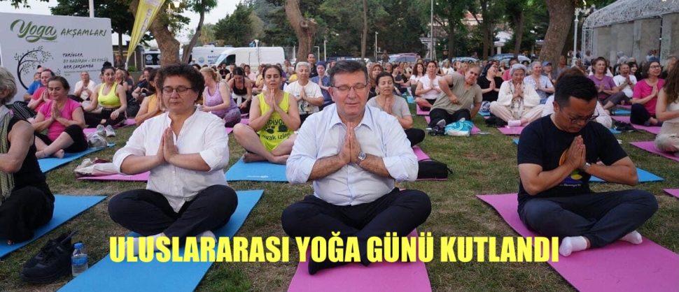 Uluslararası Yoga Günü Sarıyer’de Kutlandı