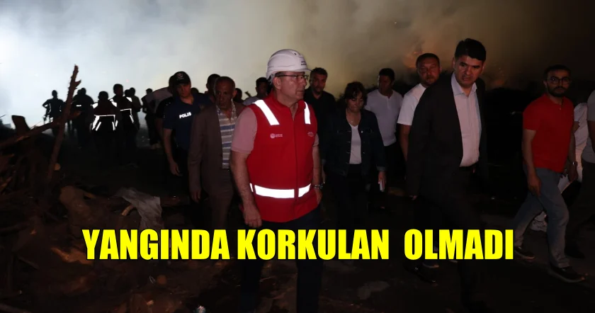 Ferahevler’deki Yangında Korkulan Olmadı