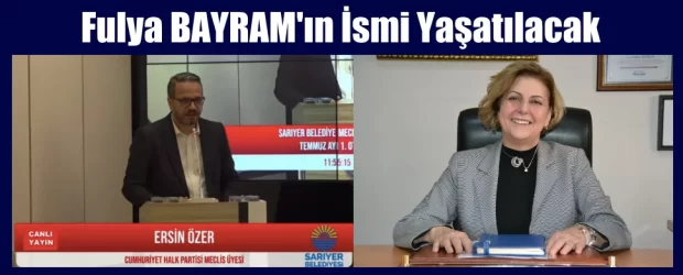 Fulya Bayram’ın ismi Bahçeköy’de Yaşatılacak