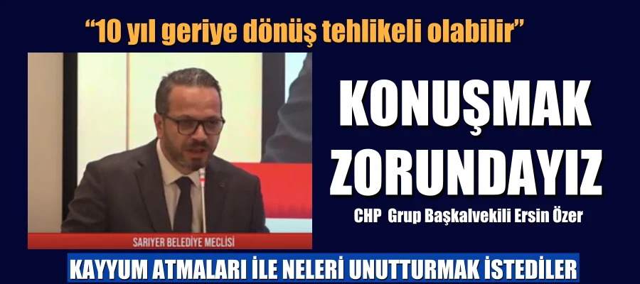 Ersin Özer Konuşmak zorundayız.