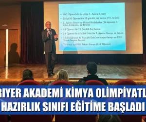 SARIYER AKADEMİ KİMYA OLİMPİYATLARI HAZIRLIK SINIFI EĞİTİME BAŞLADI