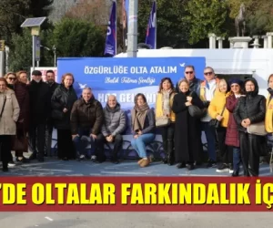 SARIYER’DE OLTALAR FARKINDALIK İÇİN ATILDI