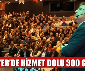 BAŞKAN AKSU: SARIYER’DE HİZMET DOLU 300 GÜNÜ ANLATTI